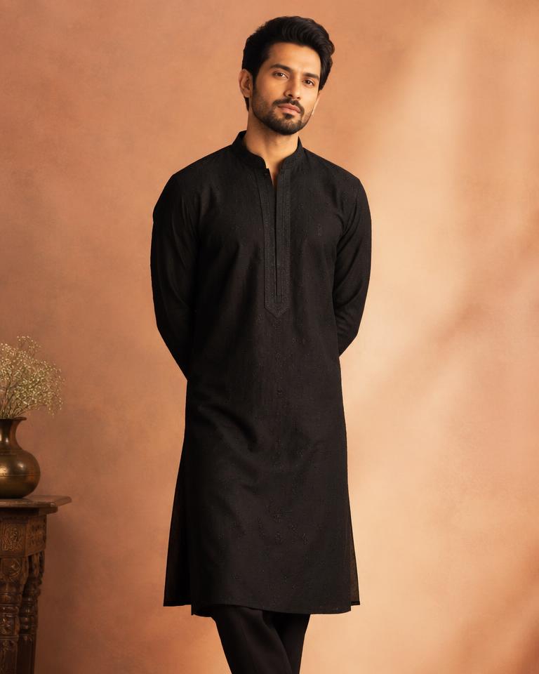 AI-generated kurta ad creative